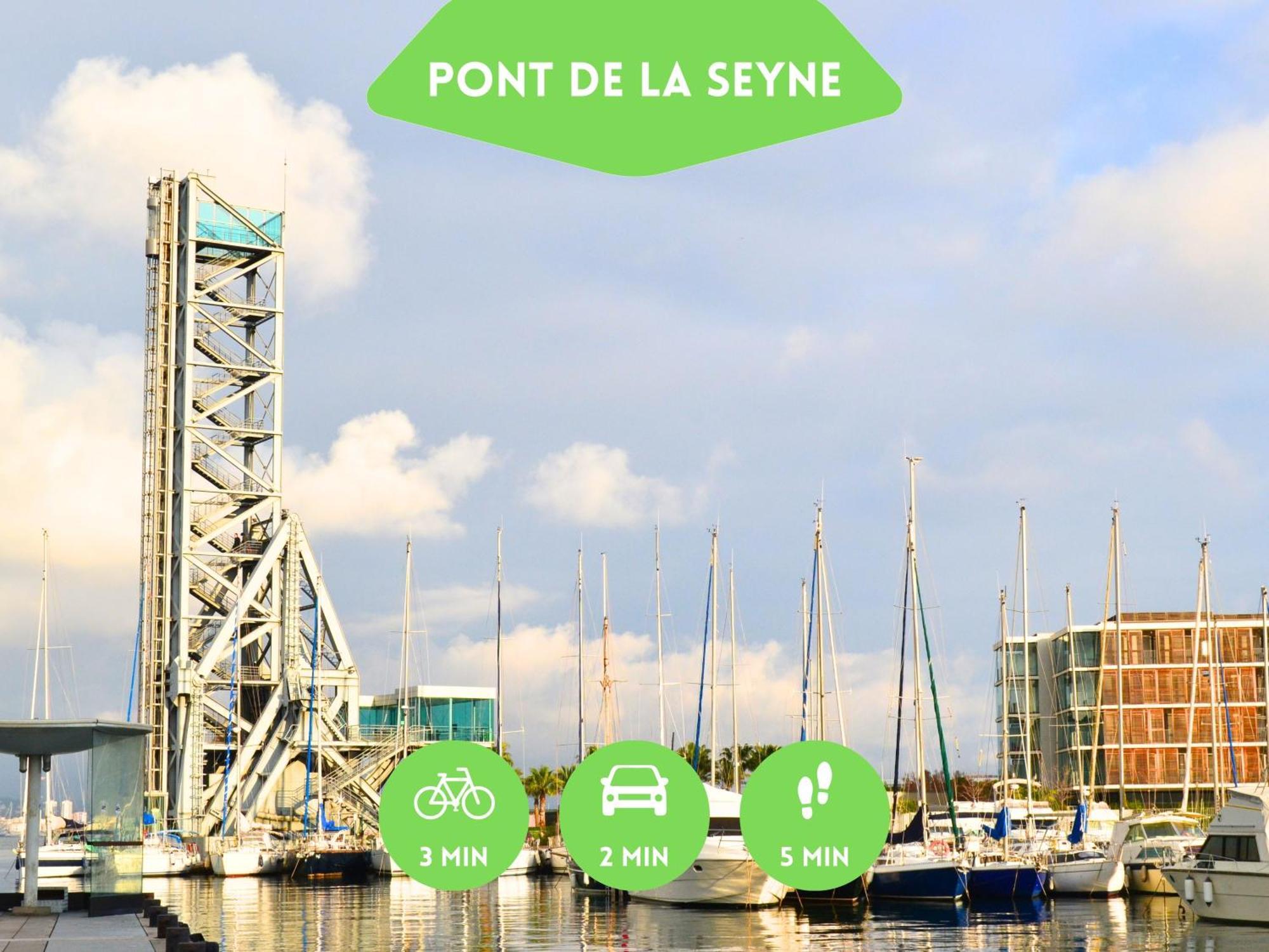 Bao Location - Ideal Pro & Couple - Animaux Acceptes - 5Min A Pied Centre Ville & Port - Commerces - Plages 1,9Km - Parking Gratuit - Wifi Hd La Seyne-sur-Mer Exteriör bild