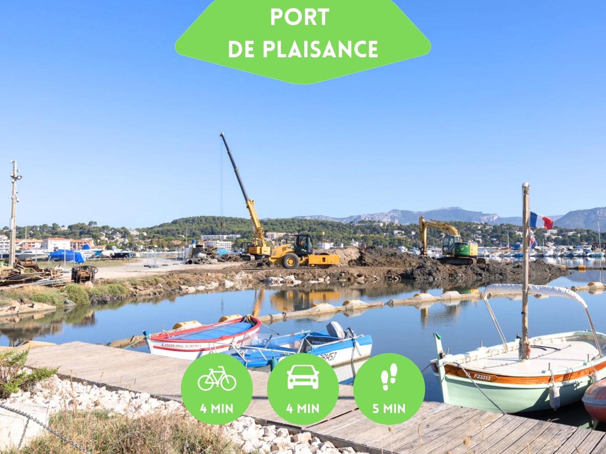 Bao Location - Ideal Pro & Couple - Animaux Acceptes - 5Min A Pied Centre Ville & Port - Commerces - Plages 1,9Km - Parking Gratuit - Wifi Hd La Seyne-sur-Mer Exteriör bild